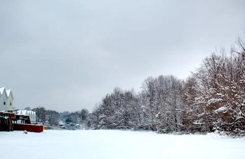 Snow Field Stock Photos