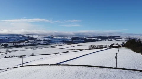Snow fields. 4K RAW. Vidéo 146172103