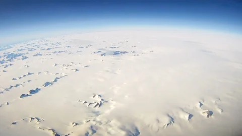 Snow fields of Greenland Vídeos de archivo 107137936