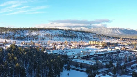 Snow in Flagstaff 3 Vídeos de archivo 120620163