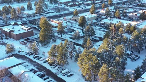 Snow in Flagstaff 5 Vídeos de archivo 120619997