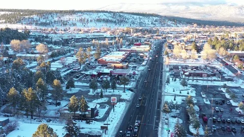 Snow in Flagstaff 6 Vídeos de archivo 120620071