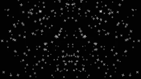 Snow flake animation for winter Video stock 222939409