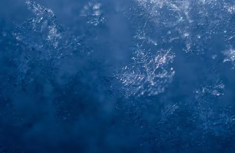 Snow Flake Close Up 1 Stock Photos