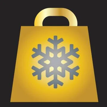 Snow flake icon Stock Illustration