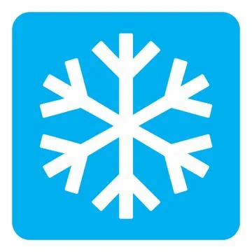 Snow flake icon Stock Illustration