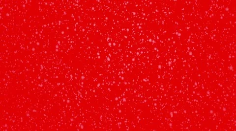 Snow Flakes 002 - Red Light - 24 fps Stockbeeldmateriaal 18155189