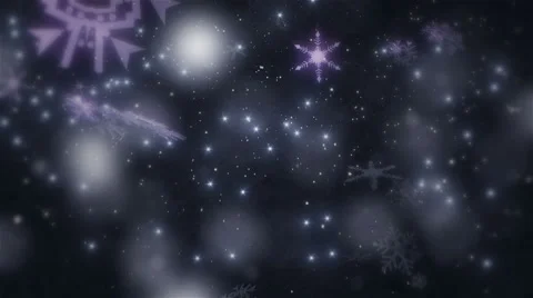 Snow Flakes 01 스톡 동영상 44575023