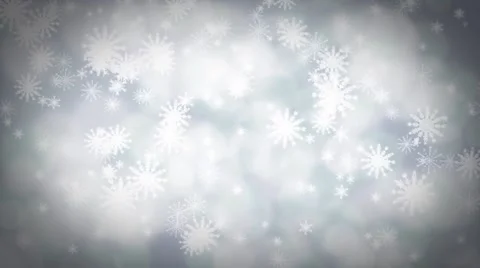 Snow Flakes Background Stock Footage 44099124
