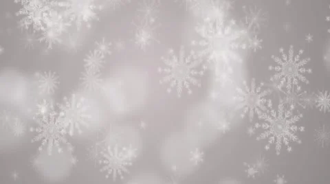 Snow Flakes Background Stock Footage 44099586