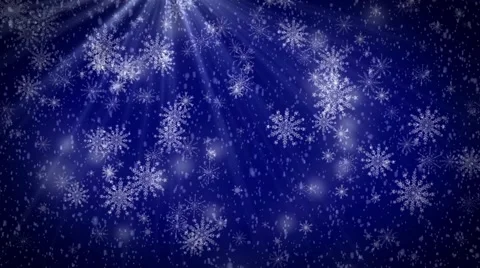 Snow Flakes Background Stock Footage 44147826