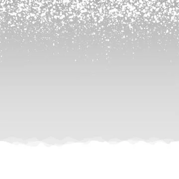 Snow flakes background Stock Illustration