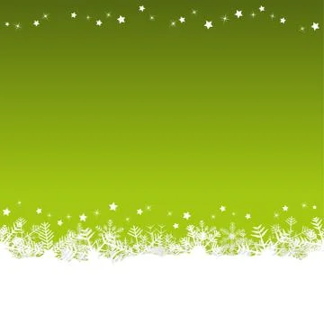 Snow flakes background Stock Illustration