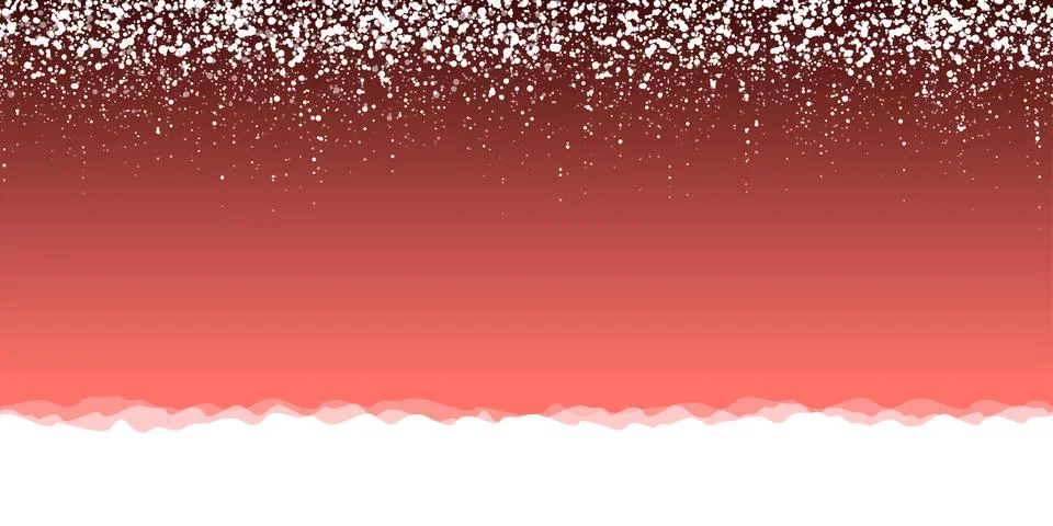 Snow flakes background Stock Illustration