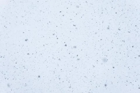 Snow flakes from below Stock Photos