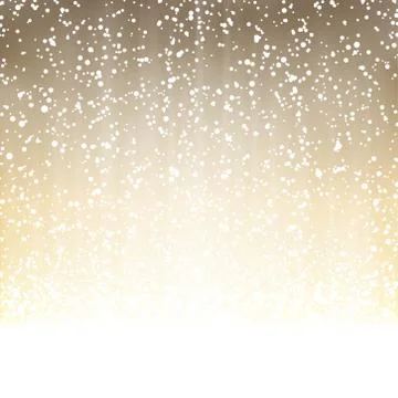 Snow flakes on colored background Stock Illustration
