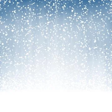 Snow flakes on colored background Stock Illustration