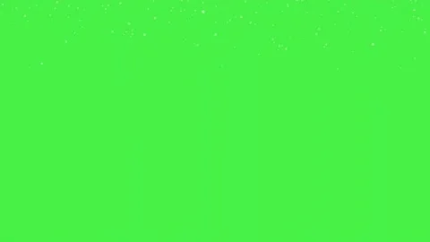 Snow flakes fall on green screen animation. Christmas winter background footage Stock Footage 230981567