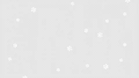 Snow flakes fall looped Stock Footage 225256230