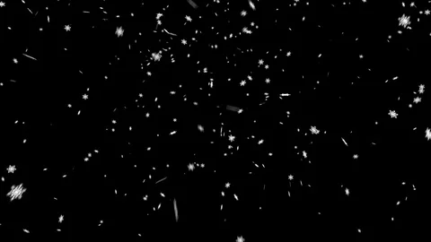 Snow flakes falling Video stock 82845752