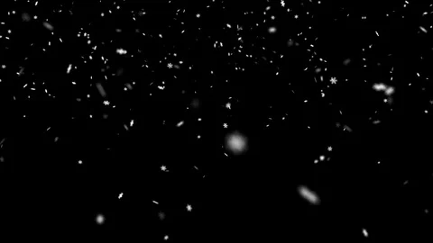 Snow flakes falling Stock-Footage 82845826