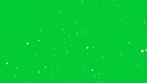 Snow flakes falling Stock Footage