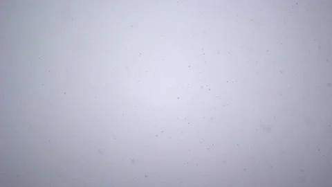 Snow flakes falling from grey sky Stock Footage 143337461