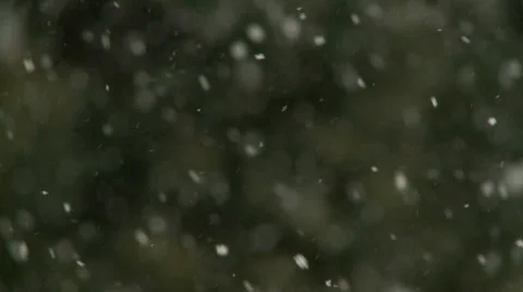 Snow flakes falling high definition Stock Footage 315935