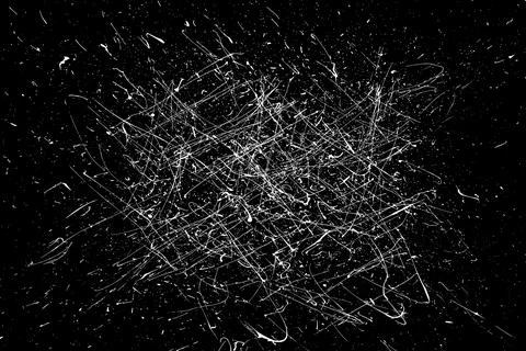 Snow flakes falling isolated Stock Illustration