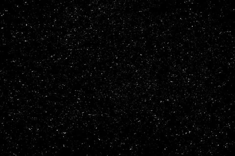 Snow flakes falling isolated Illustrazione stock