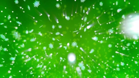 Snow flakes falling. Seamless loop. Stock Footage 73934512