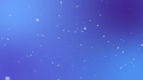 Snow Flakes Falling from Sky Motion Graphics Background Stock Footage 131593110