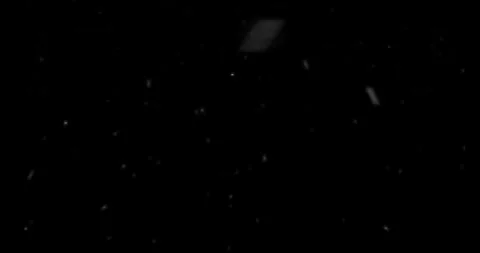 Snow flakes falling from sky for winter or christmas concept Video stock 260544135
