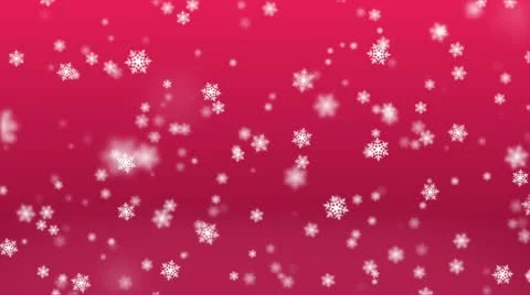 Snow Flakes Video stock 12181408