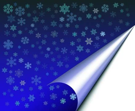 Snow flakes Stock Illustration