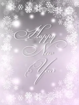 Snow flakes Stock Illustration