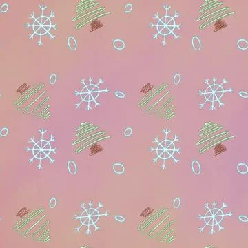 Snow flakes Stock Illustration