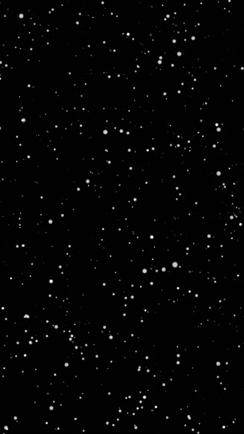 Snow flakes overlay, black background. Winter, slowly falling snow effect Stock-Footage 222903284