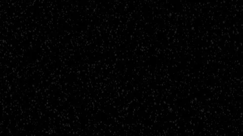 Snow flakes overlay, black background. Winter effect. Stock Footage 285142854