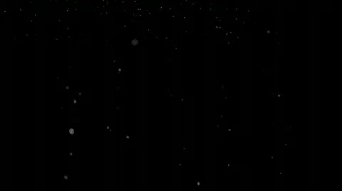 Snow Flakes Overlay or Background 動画素材 634732