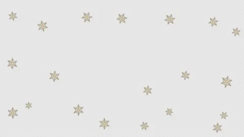 Snow flakes overlay, slowly falling Winter snow effect seamless loop on bla.. Stock Footage 283250126