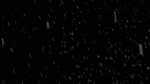 Snow Flakes particles on black background Видео 167184353