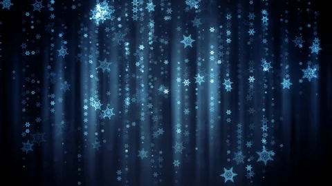 Snow Flakes Particles Rain Stock Footage 97897327