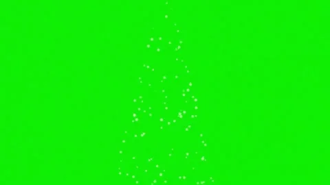 Snow Floating on Green Screen Chroma Key Background Video stock 337045587