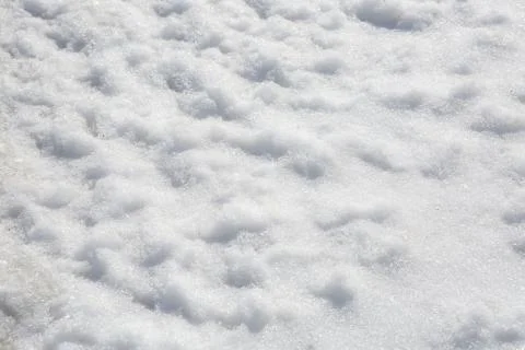 Snow on the floor Stock Photos