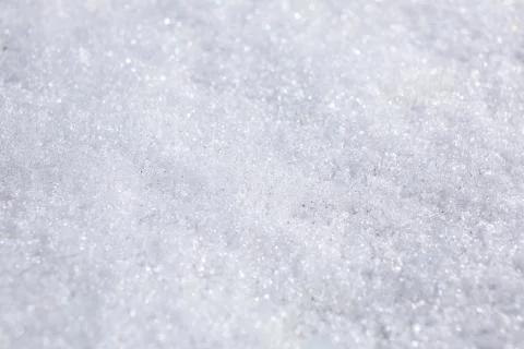 Snow on the floor Stock Photos