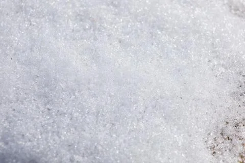 Snow on the floor Stock Photos