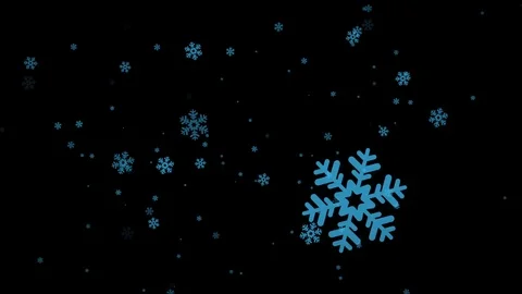 Snow Flower Animation 動画素材 86204772