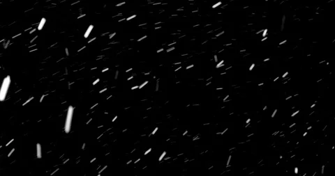 Snow Flurry - alpha matte, seamless loop Vídeo Stock 92125483