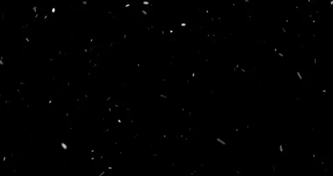 Snow Flurry - alpha matte, seamless loop Vídeo Stock 92126776